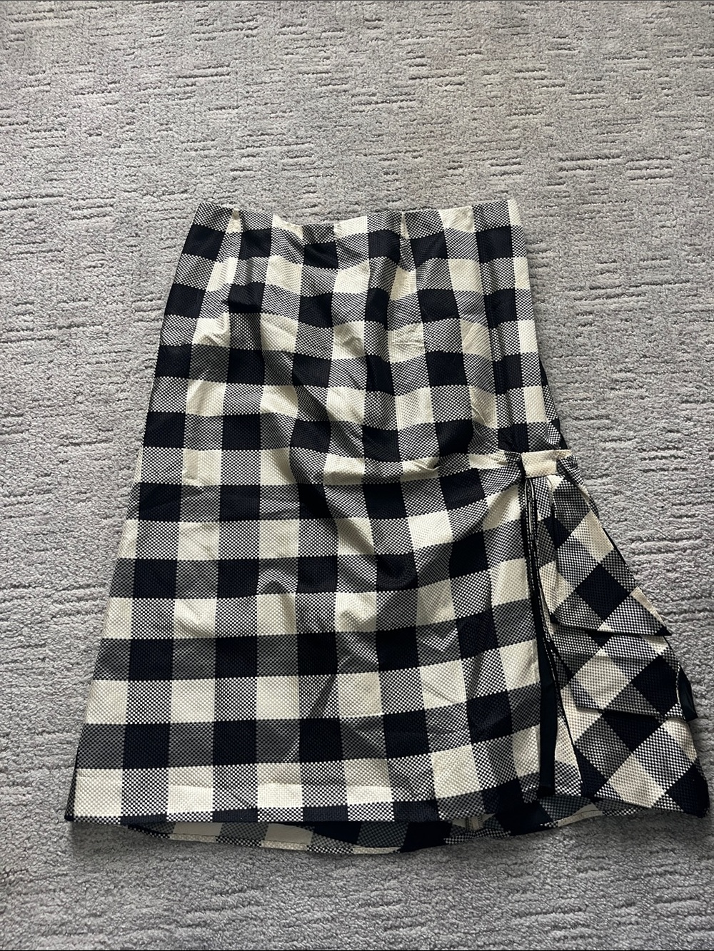 Checkered Moschino Skirt